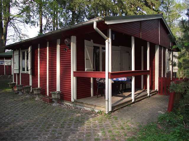 Terrasse vorm Jagdhaus